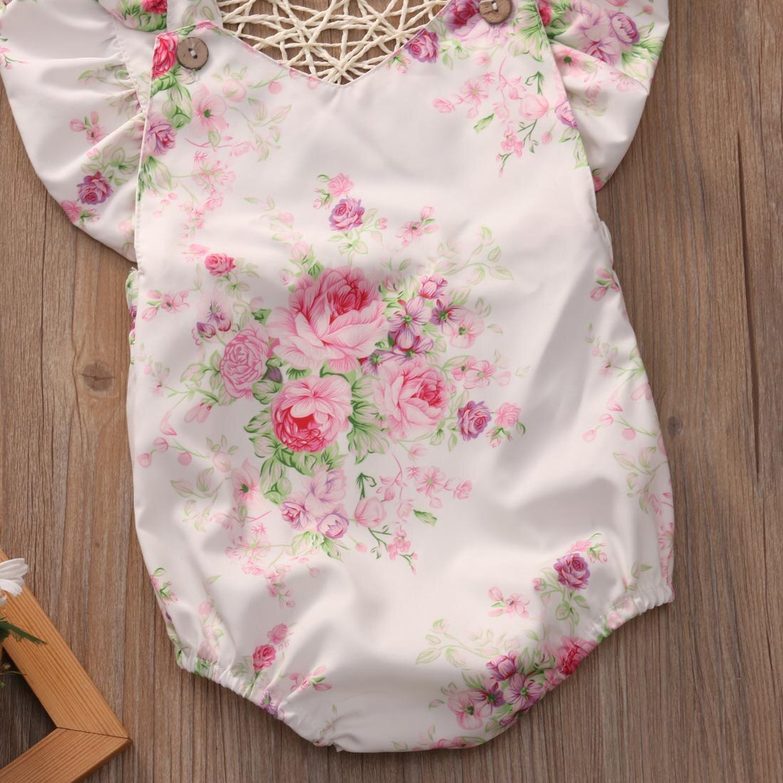 2017 Super Cute Babies Floral Bodysuits Infant