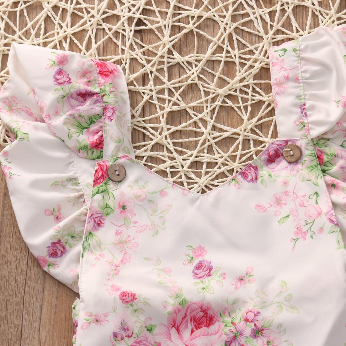 2017 Super Cute Babies Floral Bodysuits Infant