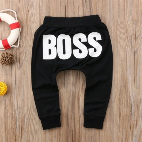 2018 Cute Baby Kids Letters Bottoms Pants Babies