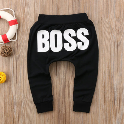 2018 Cute Baby Kids Letters Bottoms Pants Babies