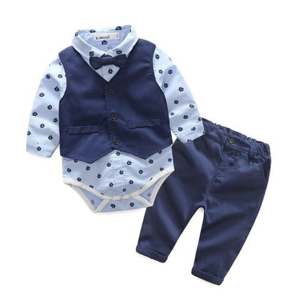 Newborn Infant 3 Pcs Infant Toddler Baby Boys