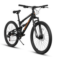 TrailMate™ – 26" Steel Frame MTB (21-Speed, Blue)