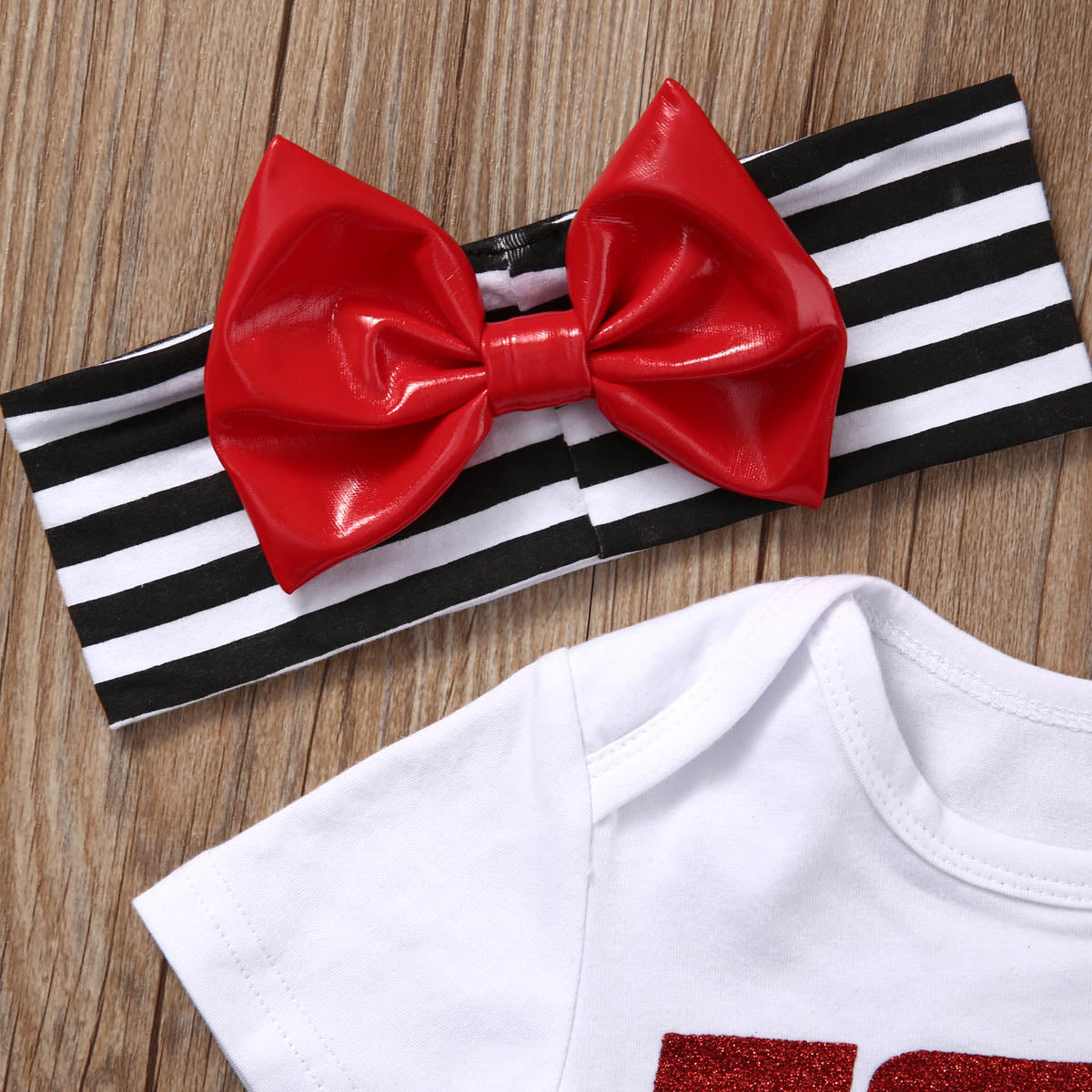 3 Pcs Baby Bodysuit Sets Newborn Infant Babies Boy