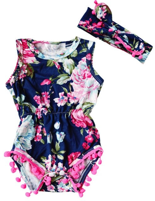 3 Styles Newborn Babies Girls Summer Floral