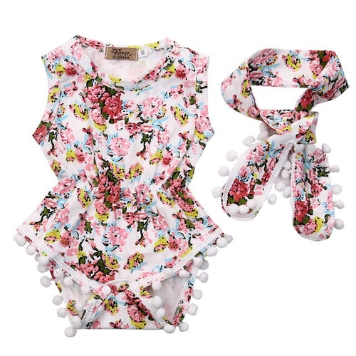 3 Styles Newborn Babies Girls Summer Floral