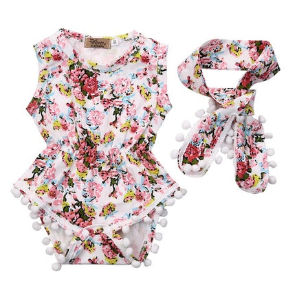 3 Styles Newborn Babies Girls Summer Floral
