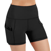 JupiterGear Jolie High-Waisted Athletic Shorts with Hip Pockets