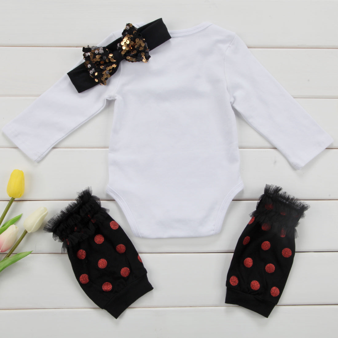 3PCS 2017 Newborn Baby Girls Outfit Clothes Babies