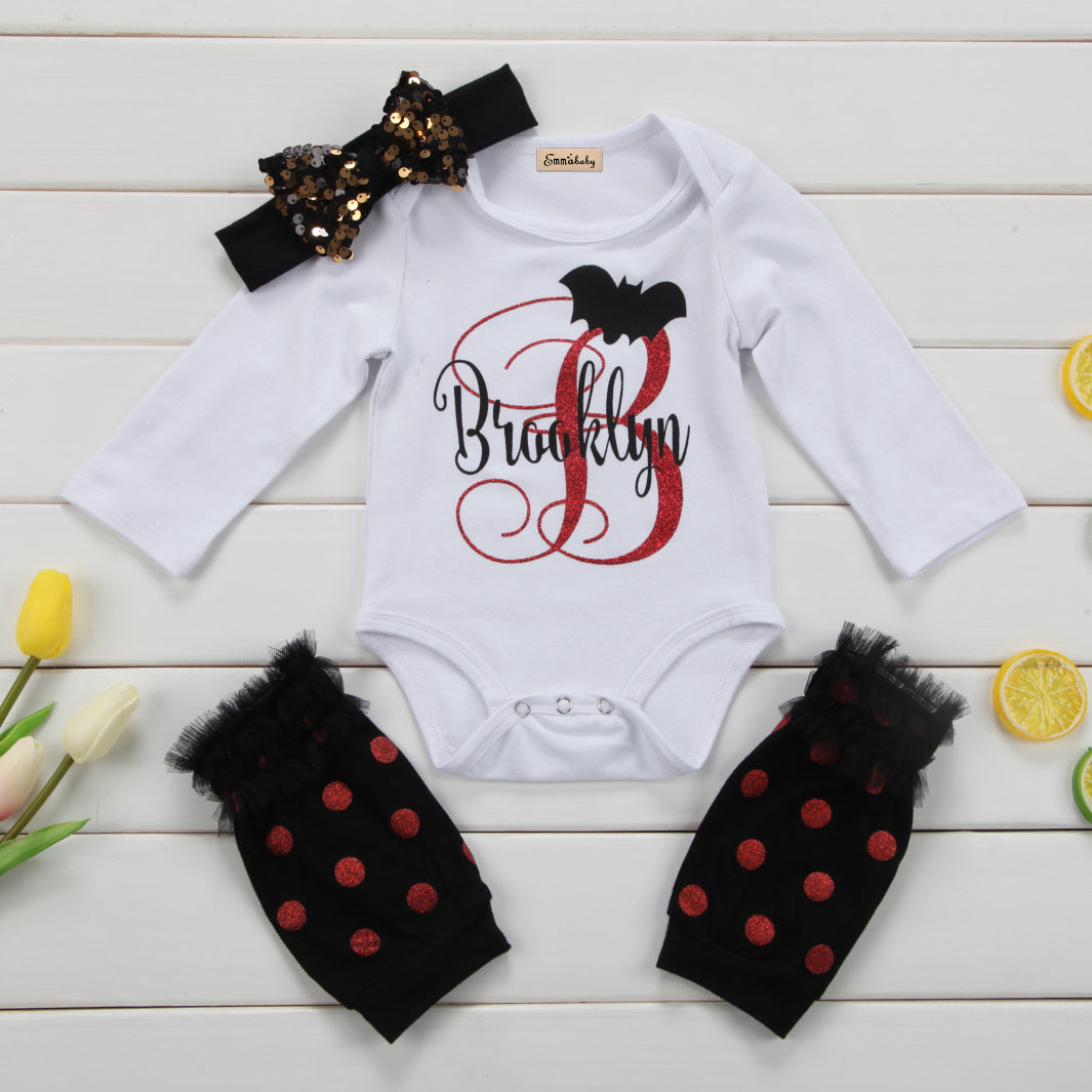 3PCS 2017 Newborn Baby Girls Outfit Clothes Babies