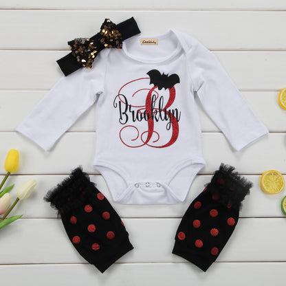 3PCS 2017 Newborn Baby Girls Outfit Clothes Babies