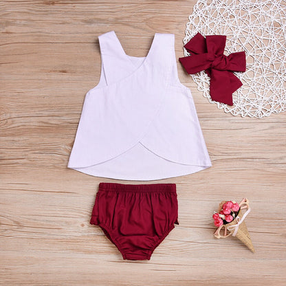 3PCS Newborn Toddler Babies Clothing Set  kids