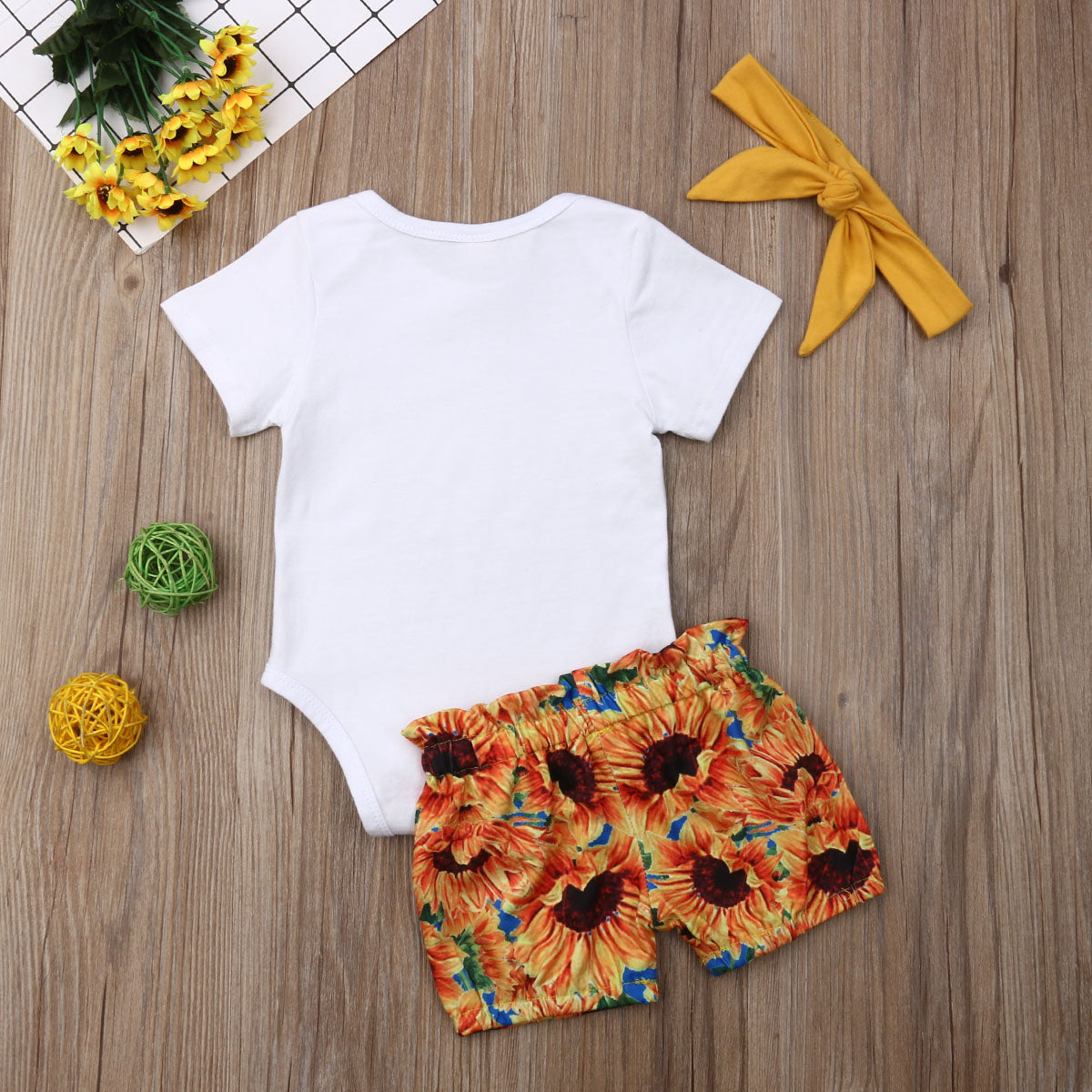 3Pcs 0 18M Babies Clothes Set Newborn Baby Girls