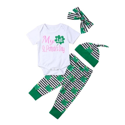 3Pcs Baby Boys Girls Clothes Sets Newborn Babies