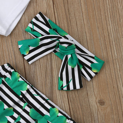 3Pcs Baby Boys Girls Clothes Sets Newborn Babies