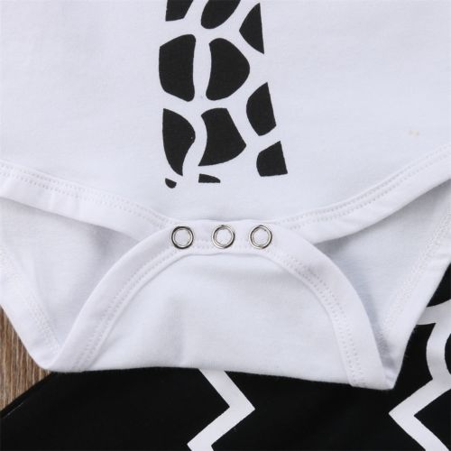 3Pcs Baby Giraffe Clothes Sets Newborn Babies Boy