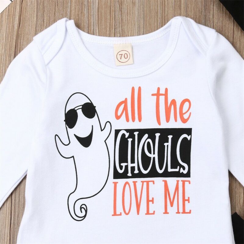 3pcs Baby Halloween Clothes Set Newborn Babies Boy