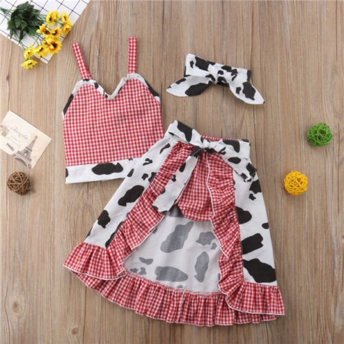 4 Pcs Baby Kids Girl Clothes Infant Babies Girls