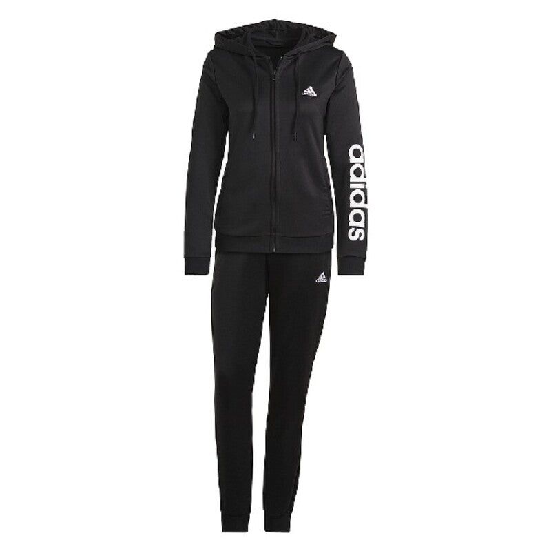 Women's Tracksuit Adidas W LIN FT TS GM5575 Black