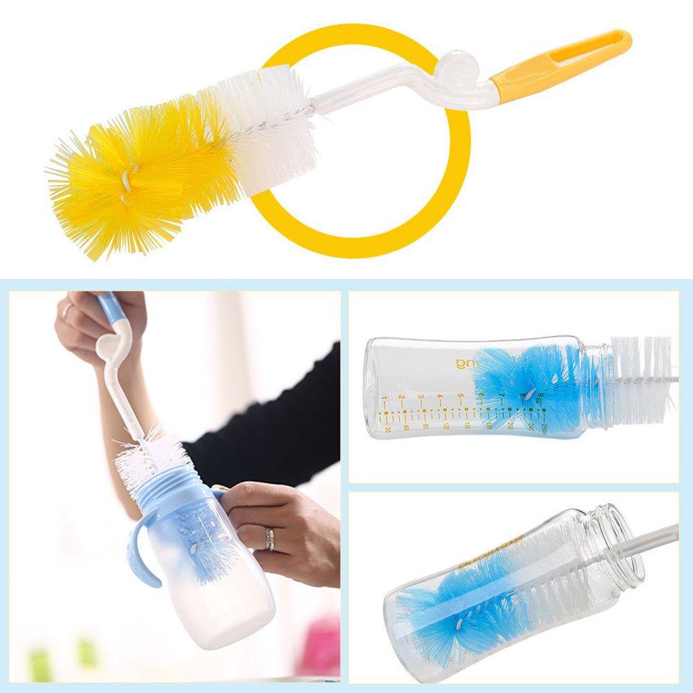 5 Piece Set Sponge 360 Degrees Nylon Pacifier