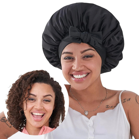 Silk Bonnet For Sleeping Women For Sleeping For Wavy Curly Natural