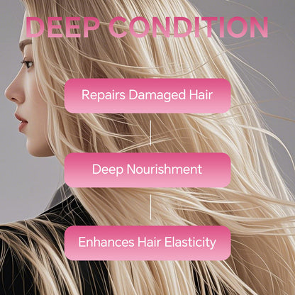 8.45oz (250ml) Collagen Hair Mask for Deep Repair Conditioning of Dry