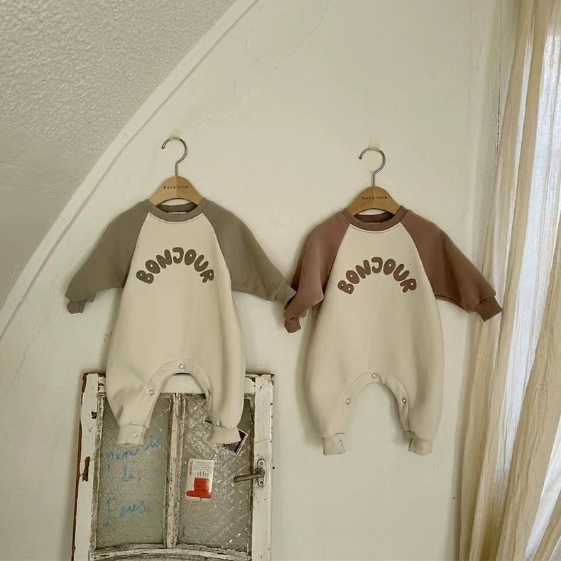 BonjourNest™ – Casual Long Sleeve Romper for Babies