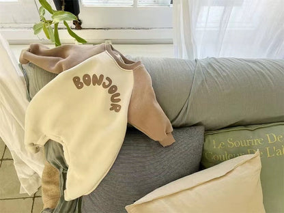 BonjourNest™ – Casual Long Sleeve Romper for Babies