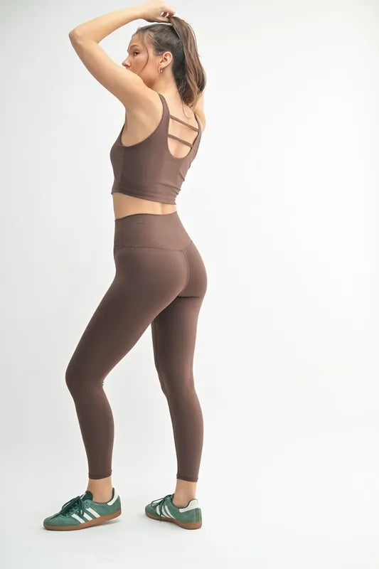 MONO B Venice Cloud Light U-Back Active Tank