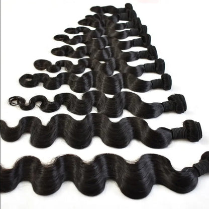 Human Hair, Indian Hair Braided Body Waves