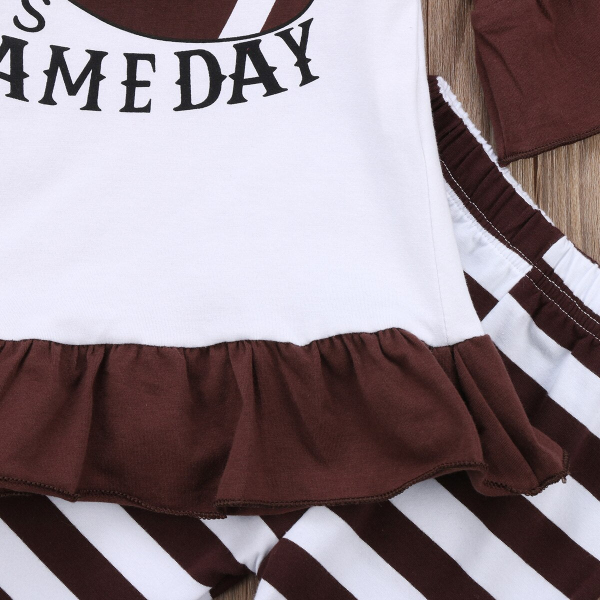 Babies 2pcs Football Printing Clothing Set Outfits