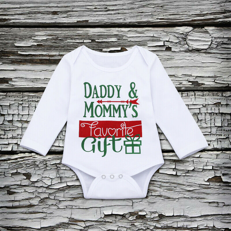 Babies 3pcs Xmas Clothing Set Newborn Baby Boys
