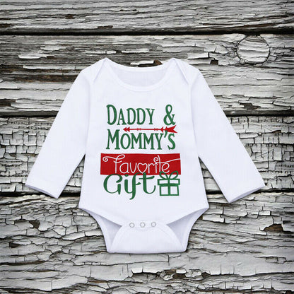 Babies 3pcs Xmas Clothing Set Newborn Baby Boys