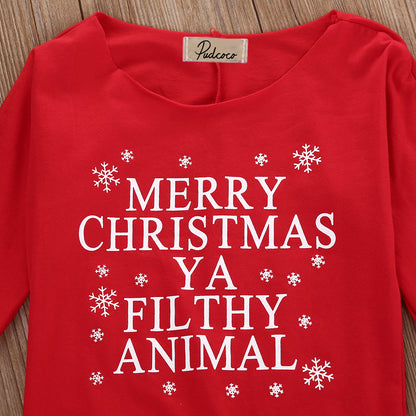 Babies Christmas Off shoulder Romper Newborn