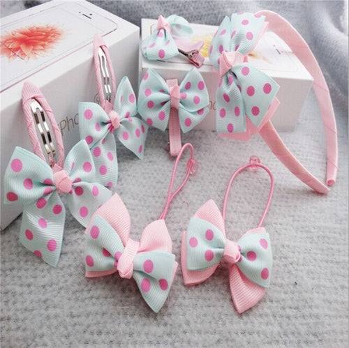 Babies Kids 7Pcs/set Kid Girl Infant Baby Headband