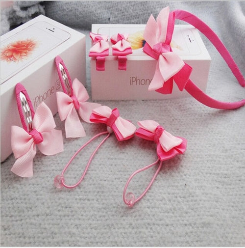 Babies Kids 7Pcs/set Kid Girl Infant Baby Headband