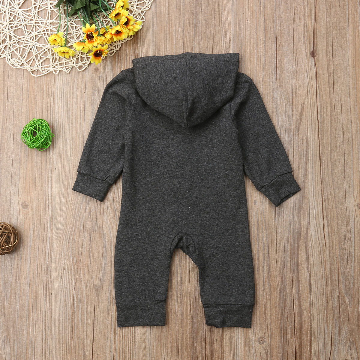 Babies Long Sleeve Fashion Hooded Toddler Infant