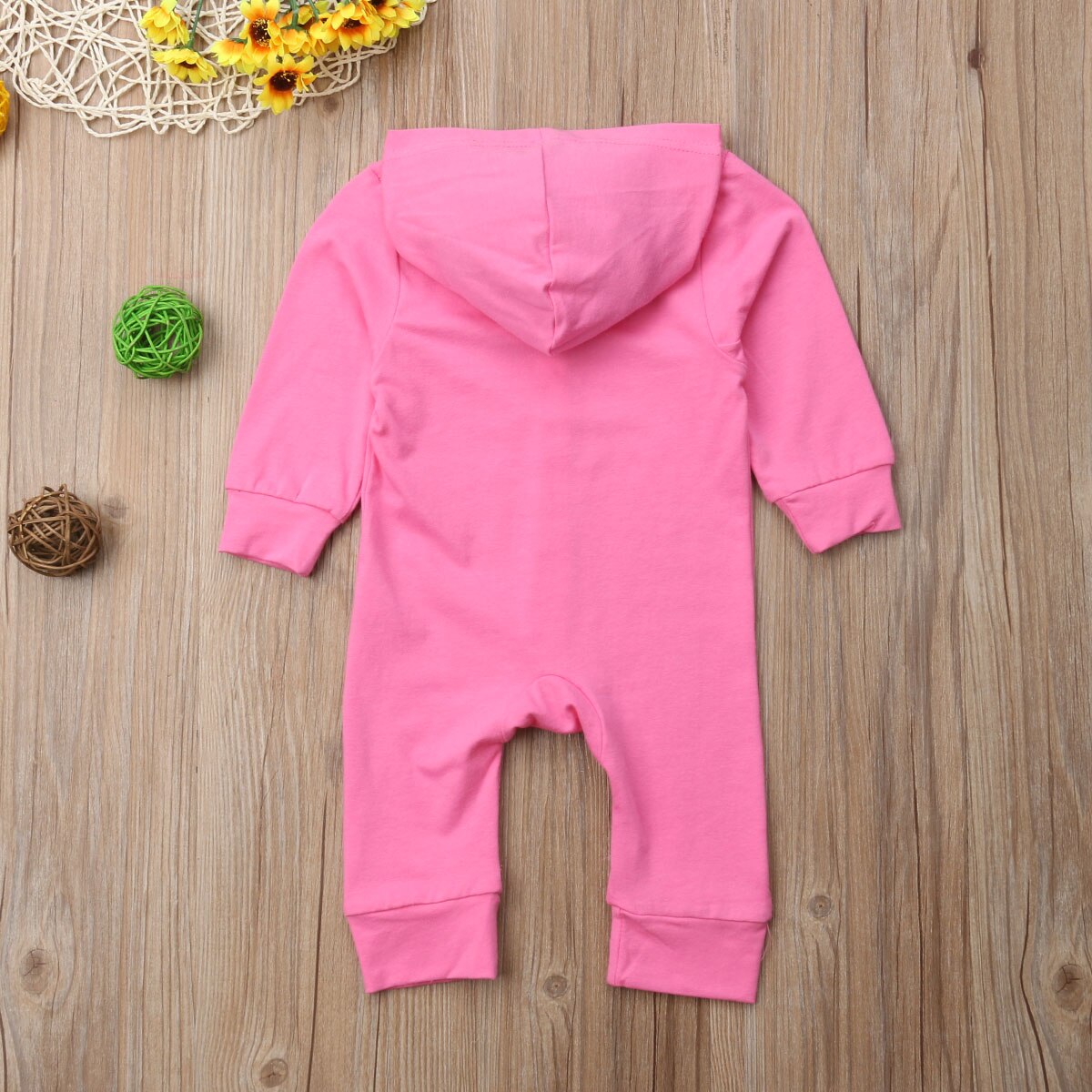 Babies Long Sleeve Fashion Hooded Toddler Infant