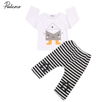 Babies Mail Printing T shirt Clothing Set NEW