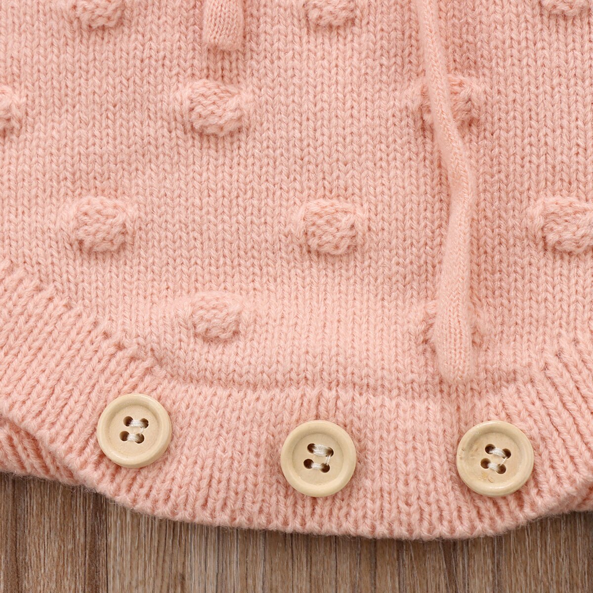 Babies Solid Knitting  Sleeveless Bodysuits Baby