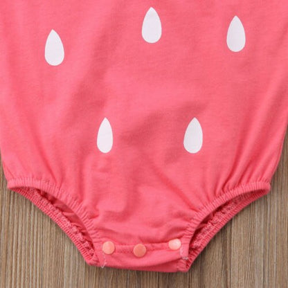Babies Summer Clothes Outfits Baby Strawberry
