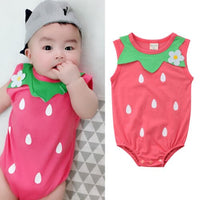 Babies Summer Clothes Outfits Baby Strawberry