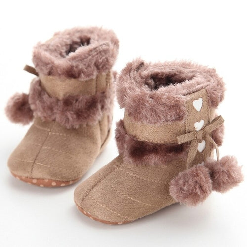 Babies Winter Warm Boots Newborn Baby Boys Girls