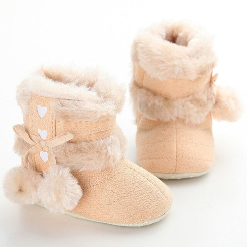 Babies Winter Warm Boots Newborn Baby Boys Girls
