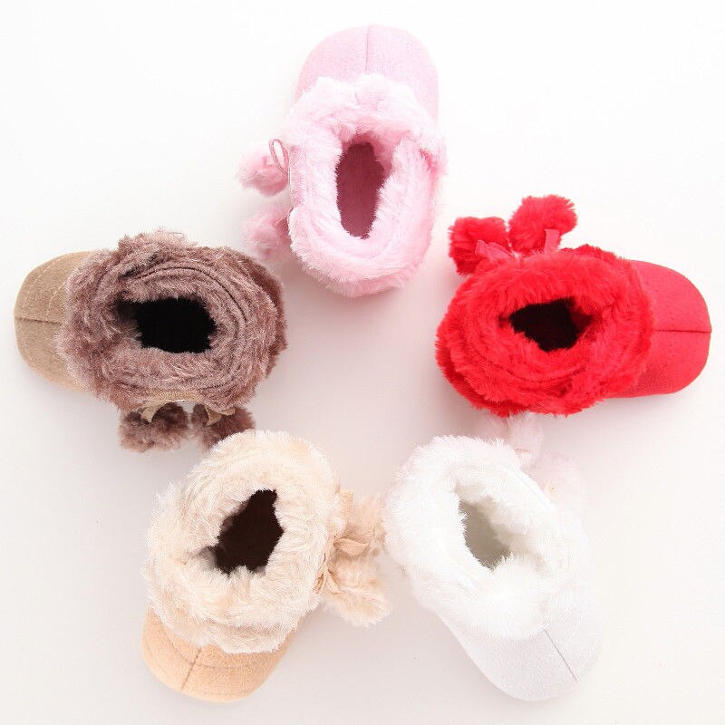 Babies Winter Warm Boots Newborn Baby Boys Girls