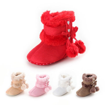 Babies Winter Warm Boots Newborn Baby Boys Girls