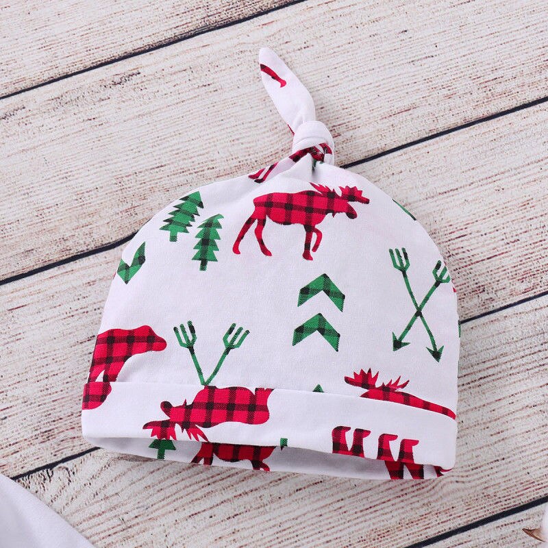 Baby Christmas 3Pcs Clothes Set Newborn Babies