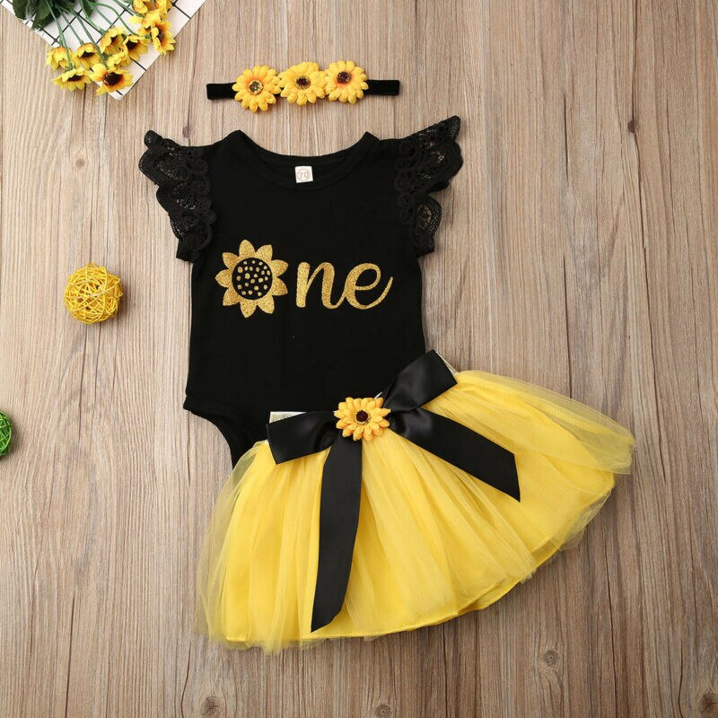 Baby Girl Summer 3pcs Clothes Set Newborn Babies