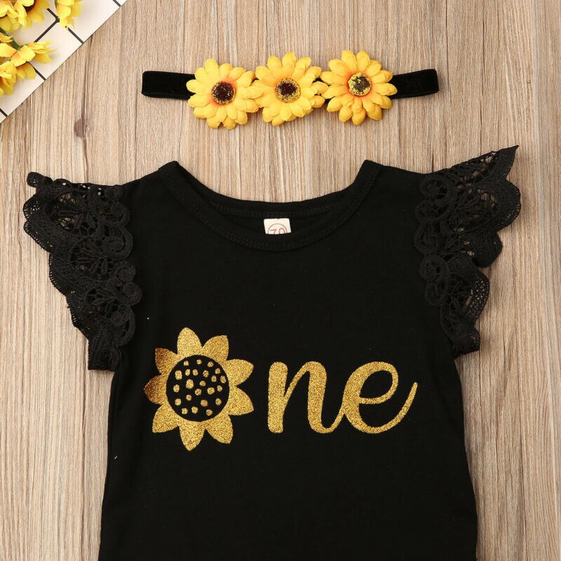 Baby Girl Summer 3pcs Clothes Set Newborn Babies