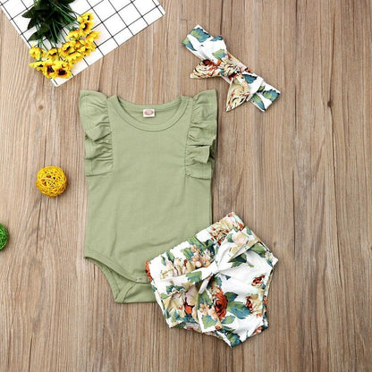 Baby Summer Clothes Sets Newborn Infant Babies