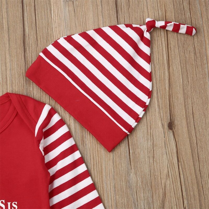 Baby Xmas Clothes Set  3Pcs Newborn Babies Kdis